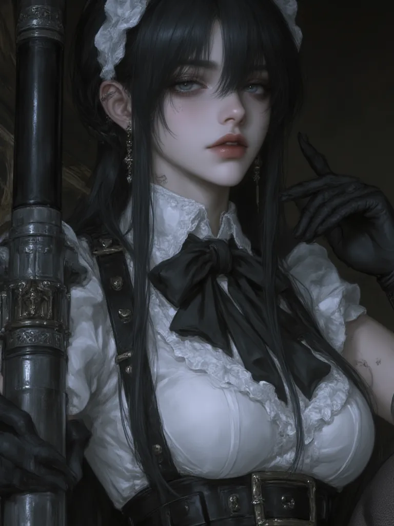 Thumbnail of Isolde, the gothic maid who serves you... although she would rather not see you.