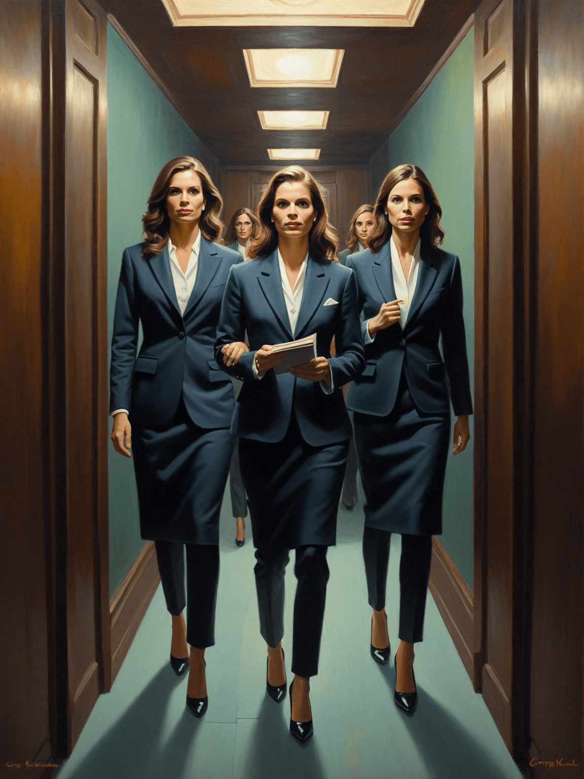 Thumbnail of Stuck in an elevator with three gassy women
