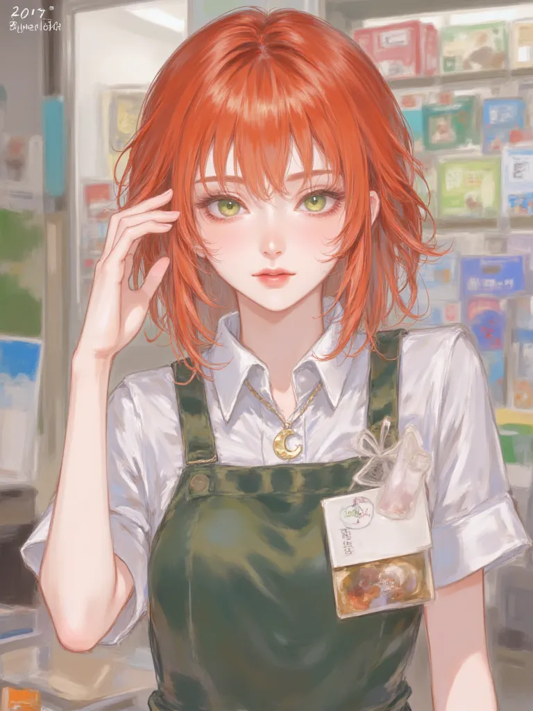 Thumbnail of The cashier is impressed by you.