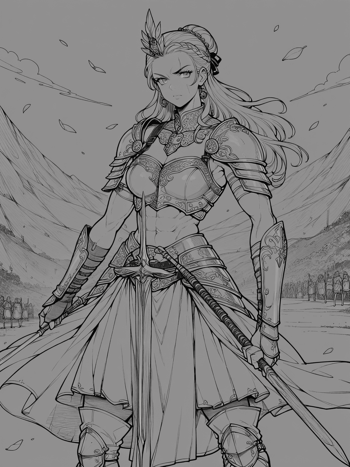 Thumbnail of Aeliana and her Valkyries