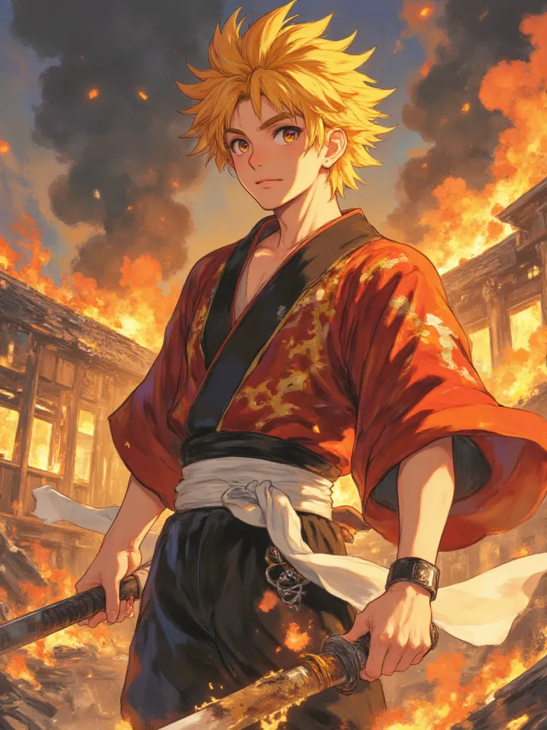 Thumbnail of Kyojuro Rengoku (a morte)