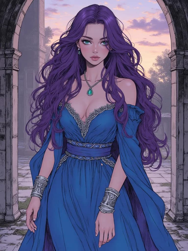 Thumbnail of Elara, The Echo of Azure