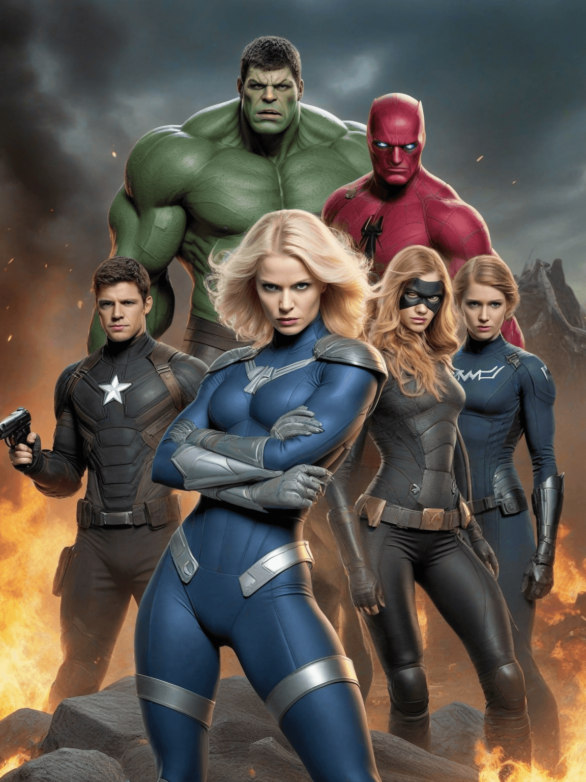 Thumbnail of Avengers/X-Men/Fantastic Four/Marvel heroes