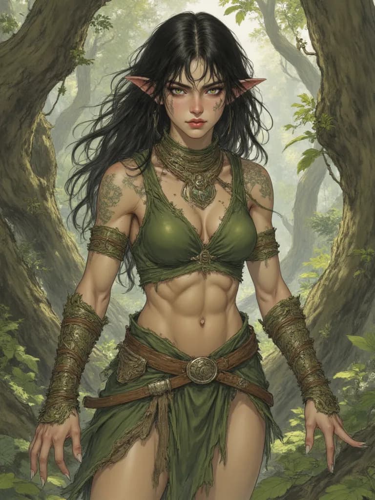 Thumbnail of Briar, The Thorn-Heart Dryad
