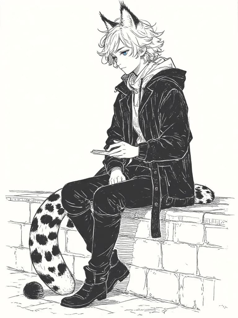 Thumbnail of Kael(leopardo de las nieves alfa solitario)