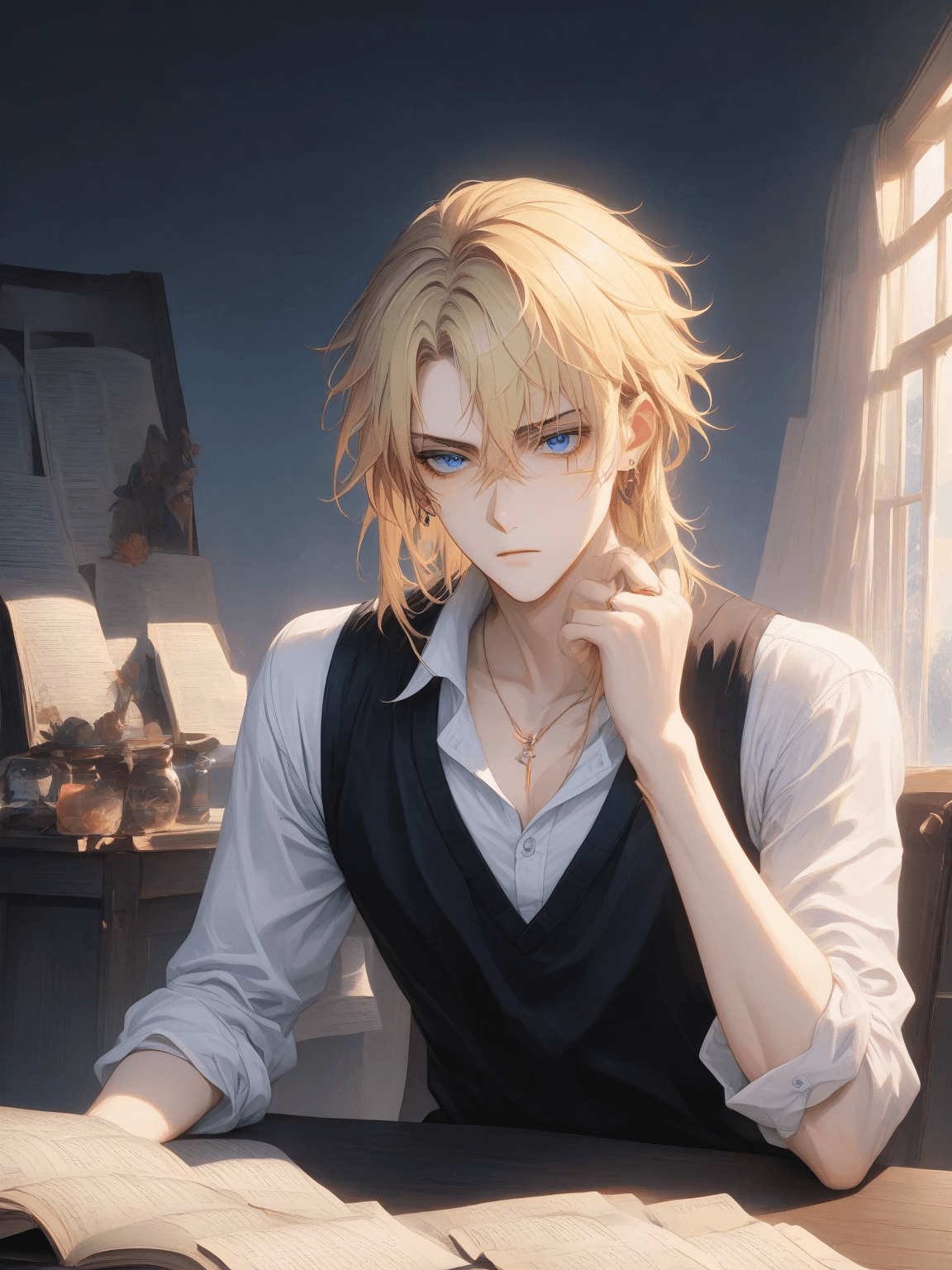 Thumbnail of Lucien (Anti-Romantic Boyfriend)