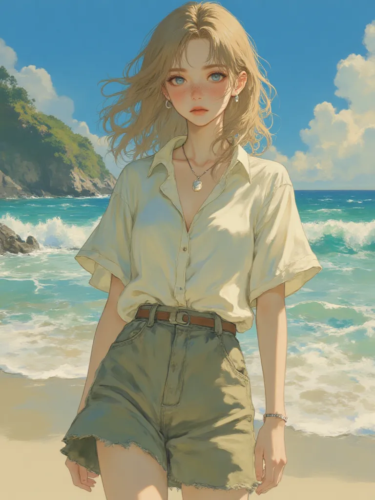 Thumbnail of Elara Vance The girl who saved you on the beach