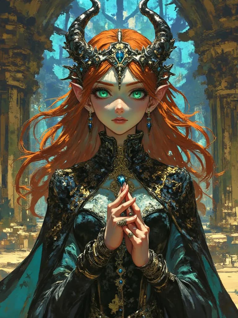 Thumbnail of Королева Серафина "Багровый"