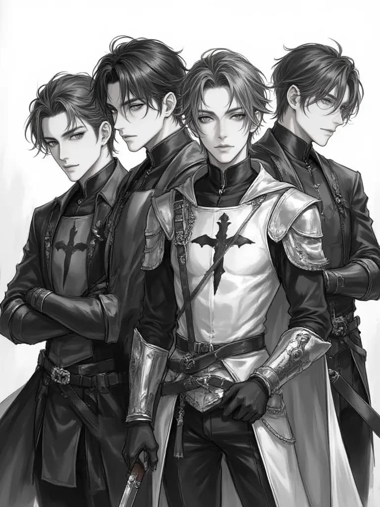 Thumbnail of 4 princes and 1 princess(dragon)2