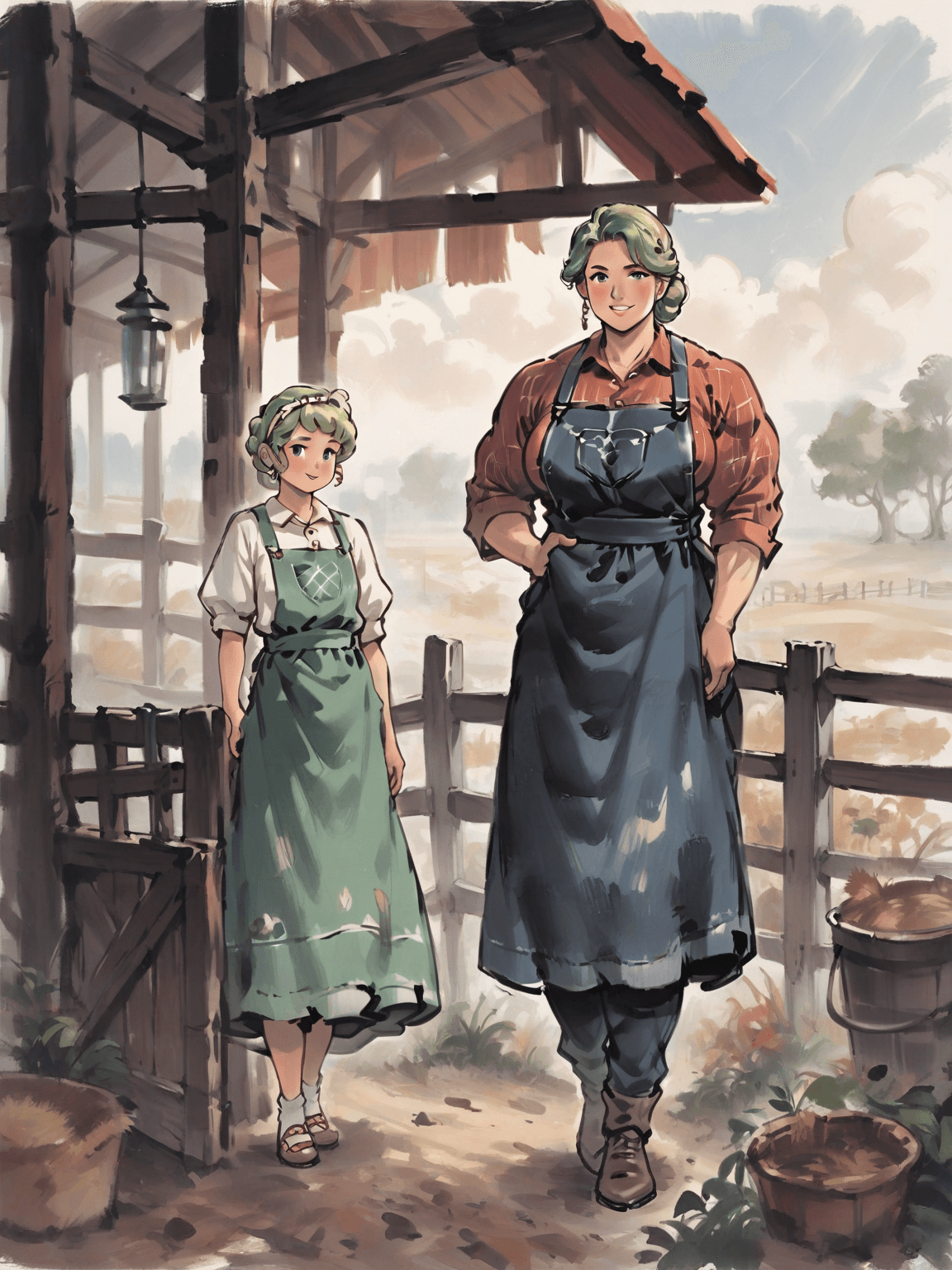 Thumbnail of Mother and daughter cheese producers