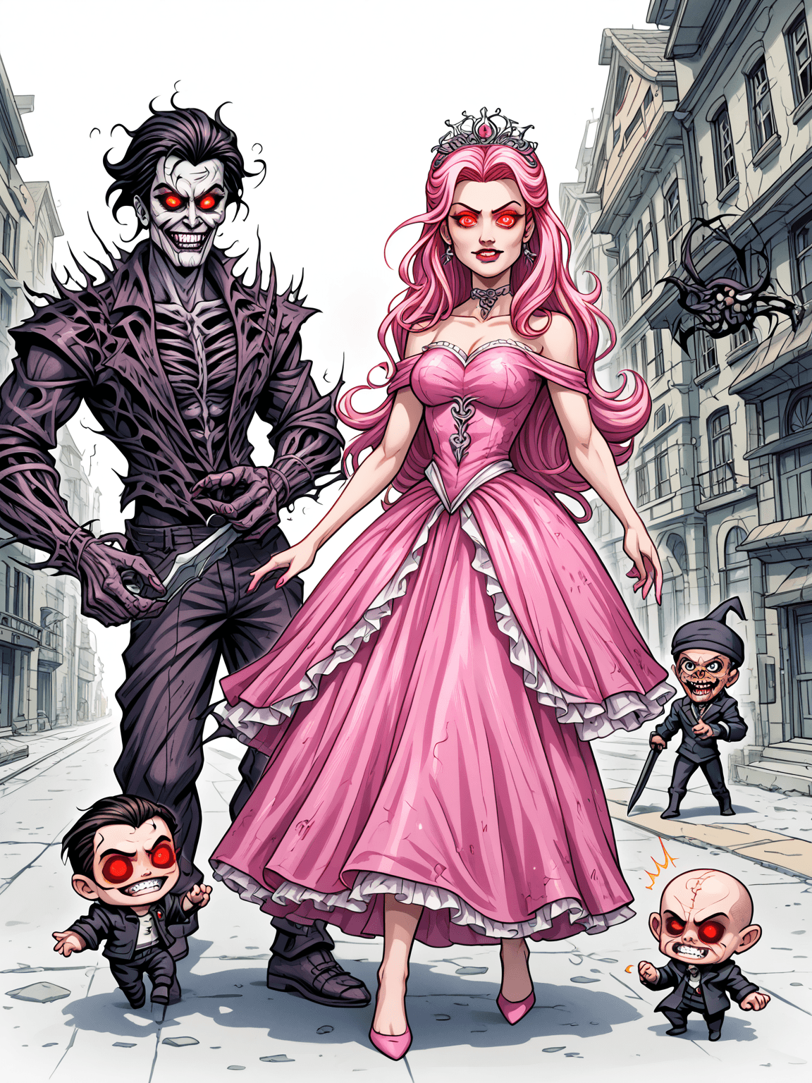 Thumbnail of Lyna and her Roblox friends