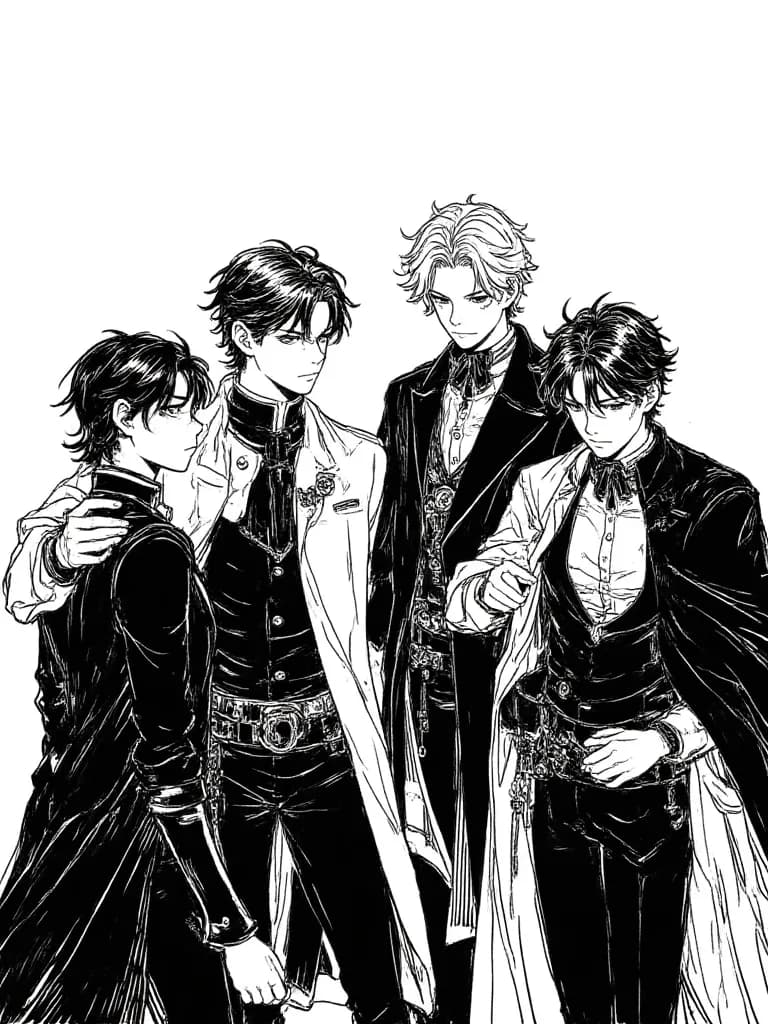 Thumbnail of 4 princes and 1 princess