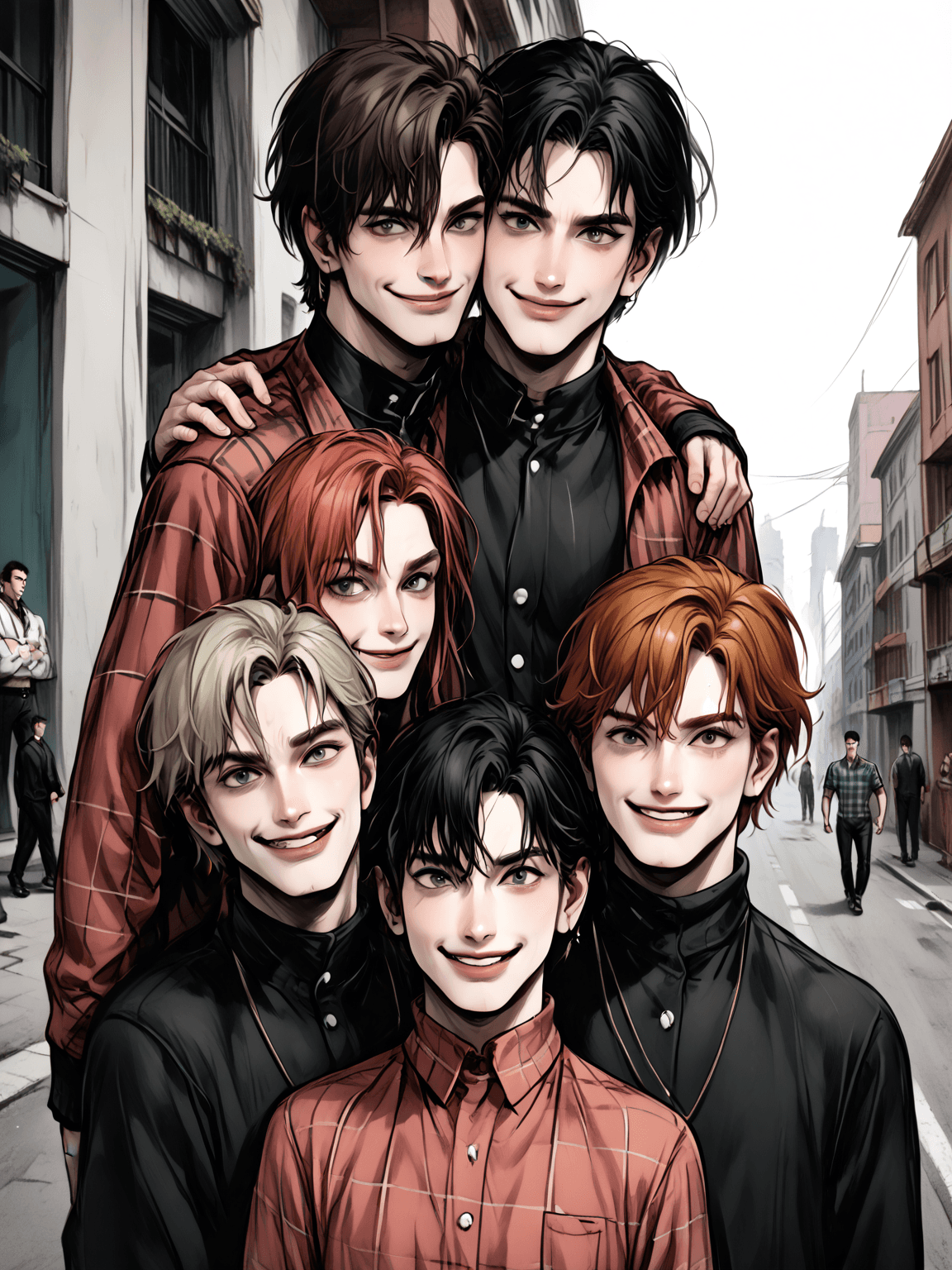 Thumbnail of Miguel, Arthur, Mike, Nicolas