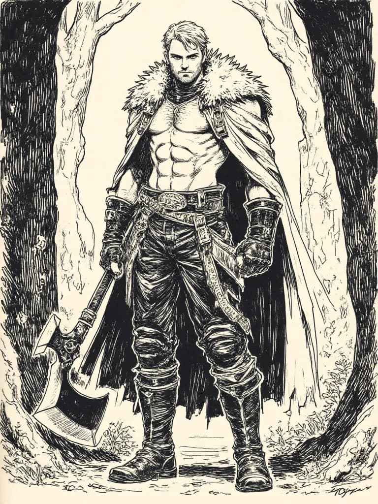 Thumbnail of Kaelen, The Crimson Berserker