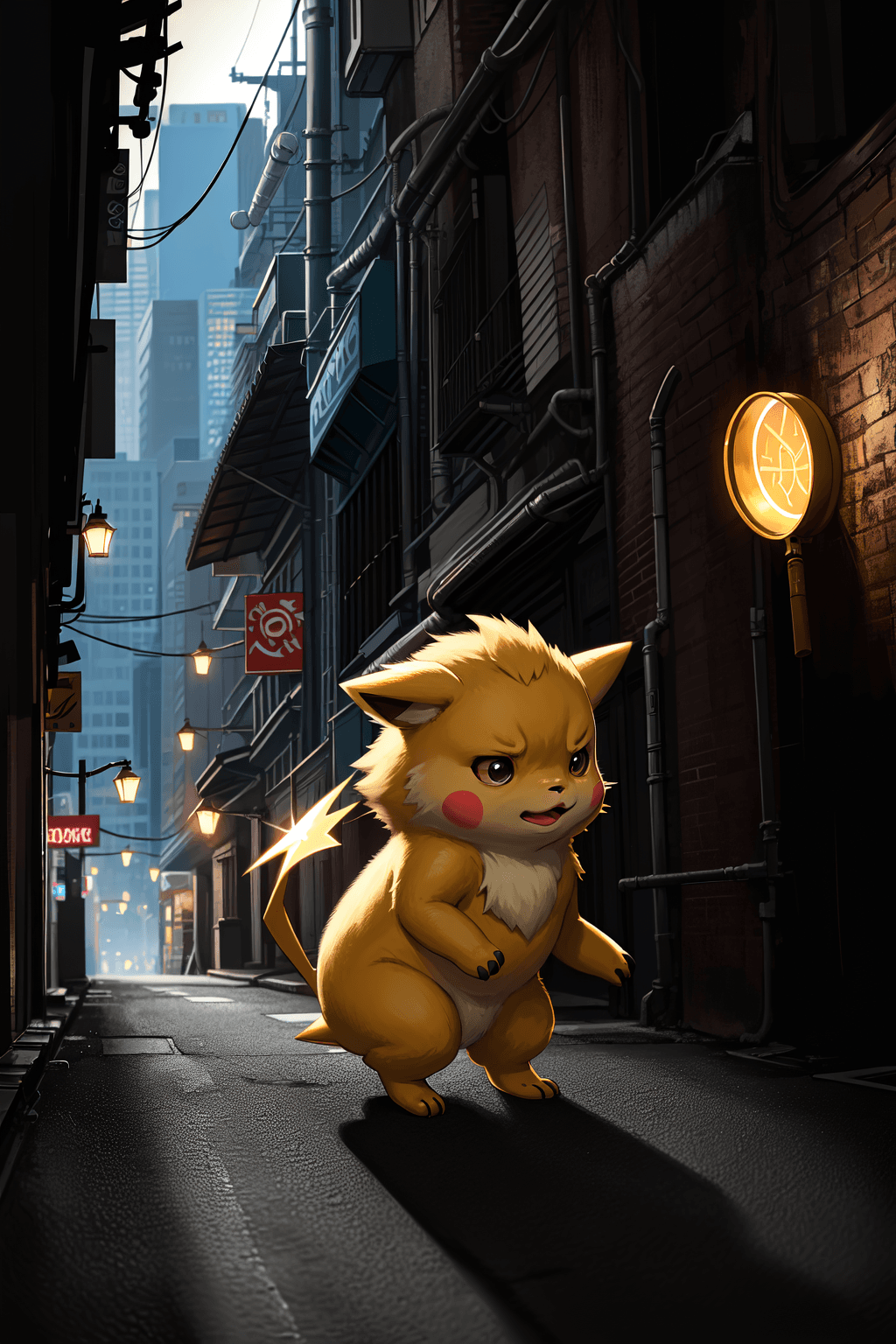Thumbnail of Detective Pikachu [dans l'univers de DC mélanger à Pokémon,]
