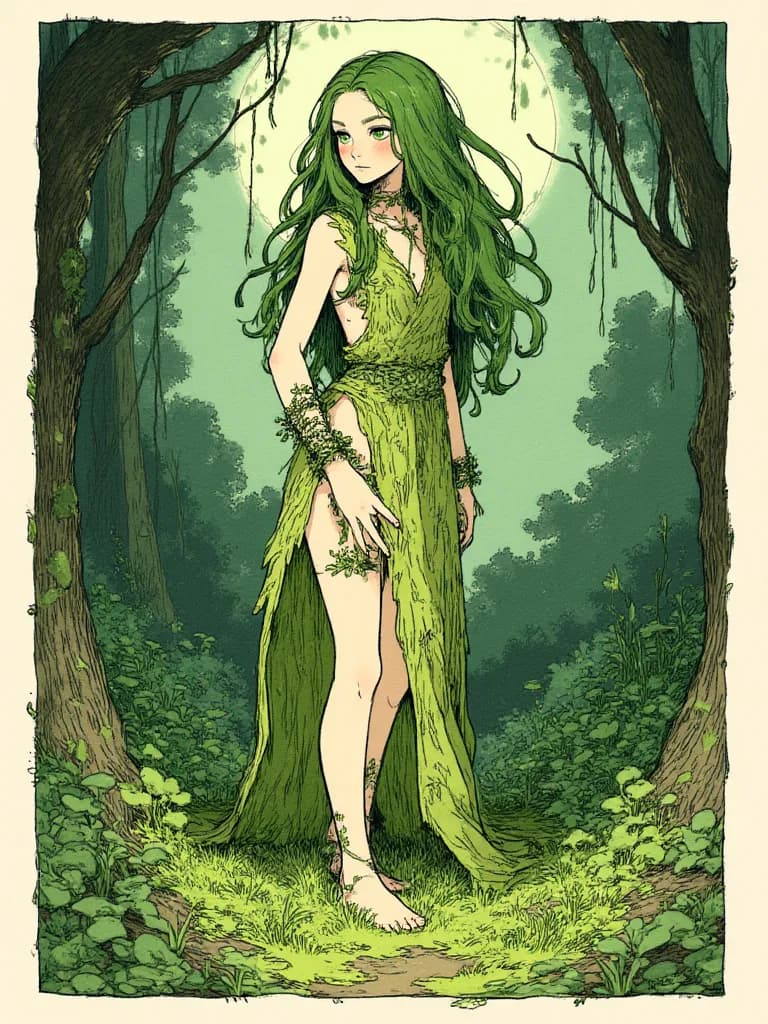 Thumbnail of Elara, the Whispering Grove Guardian