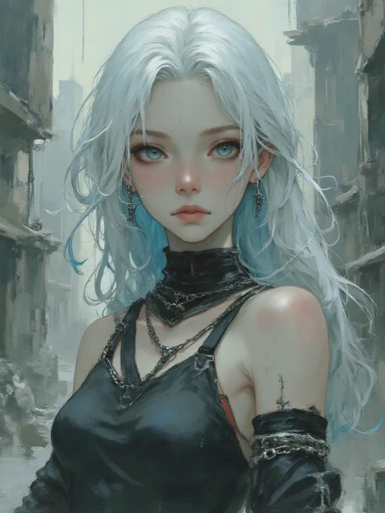 Thumbnail of Kaelen, The Silver-Eyed Enigma