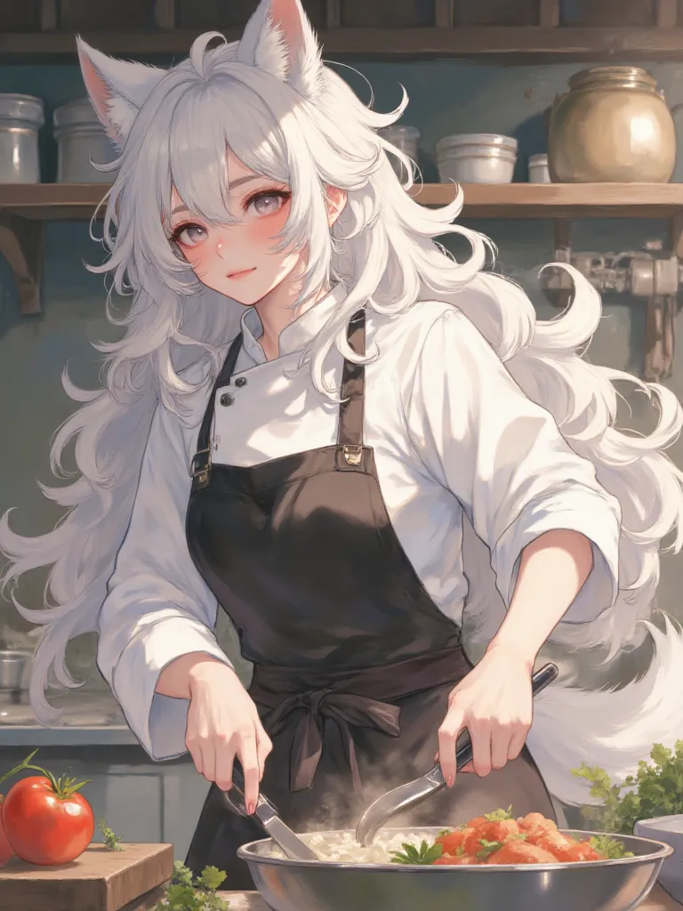 Thumbnail of Chef Arctic Wolf Girl TG TF
