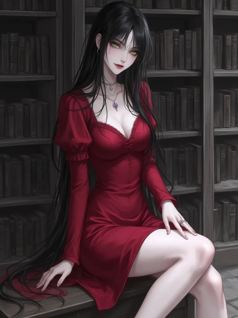 Thumbnail of Elara, The Crimson Enchantress