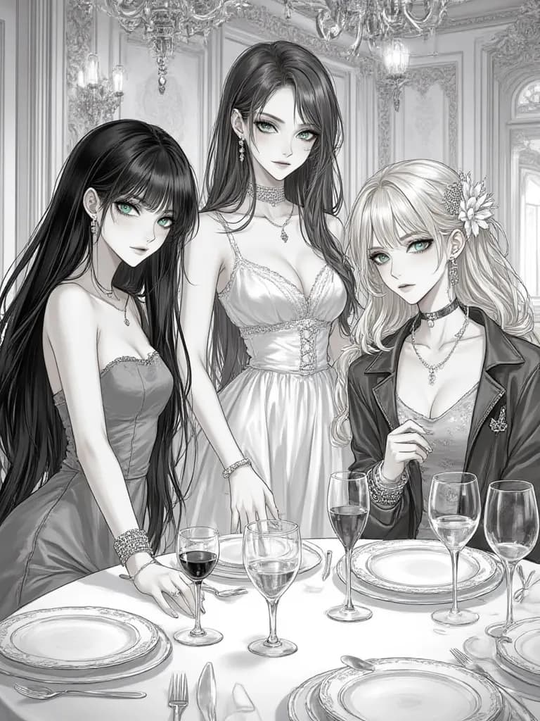 Thumbnail of The Three Stepdaughters: Seraphina, Isolde, and Liliana