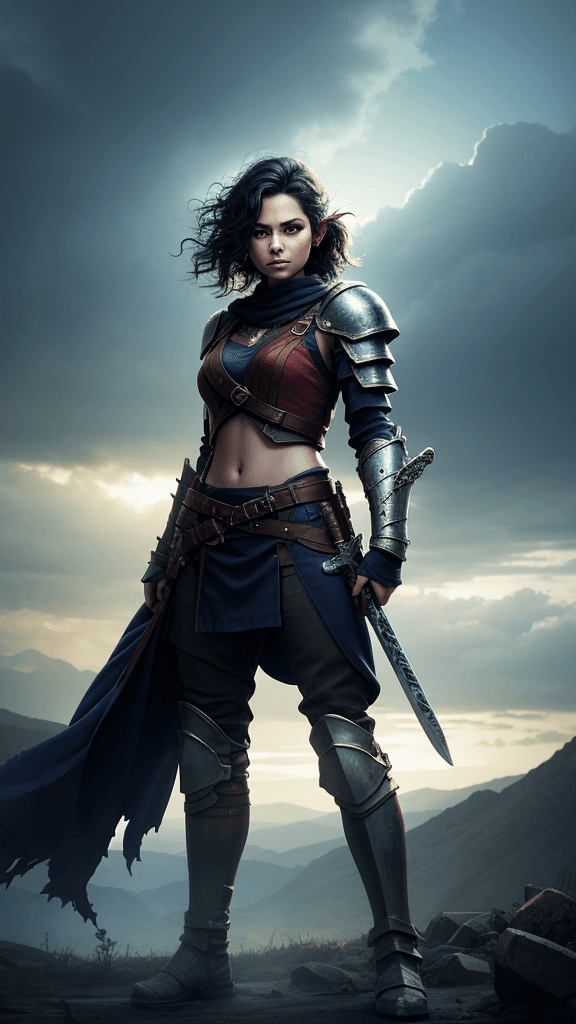 Thumbnail of Elara: The Rune-Warrior of the Five Armies
