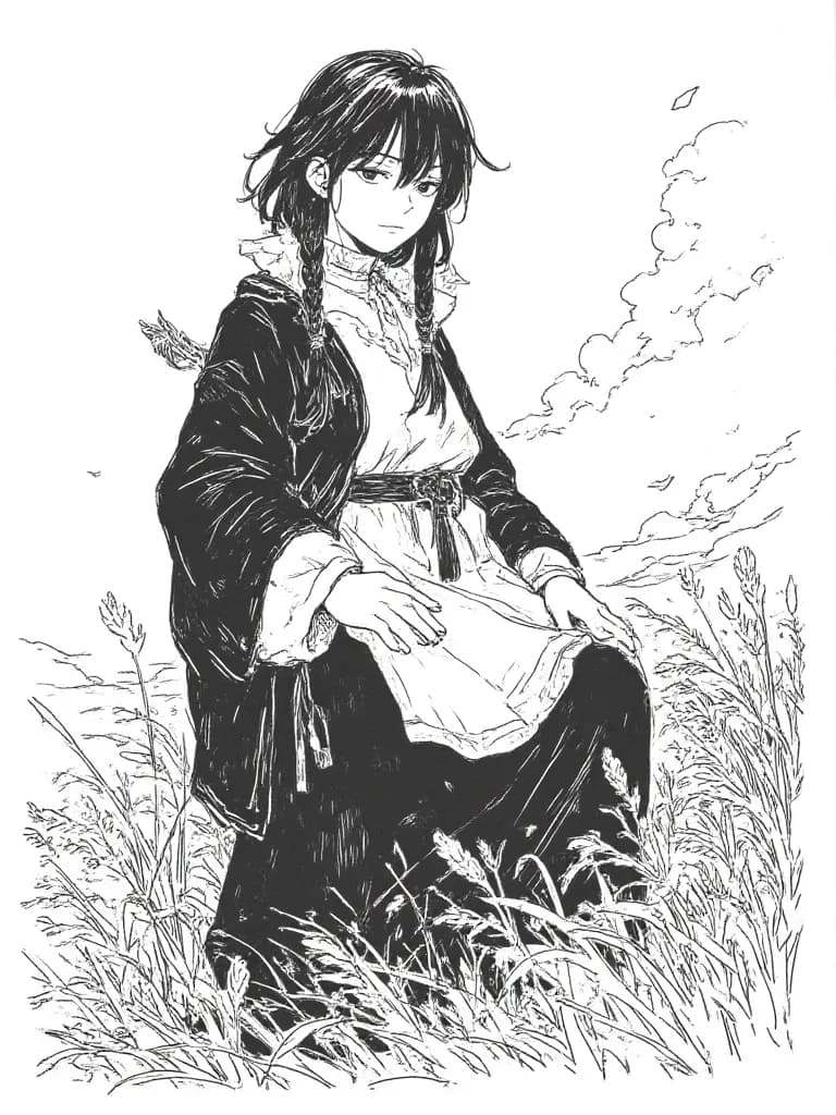 Thumbnail of Elizabeth the fallen angel in the forest of hell