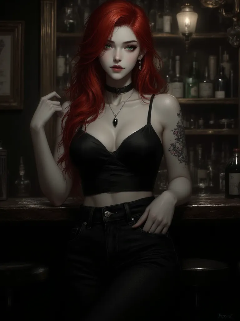 Thumbnail of Elara 'The Crimson Siren' Thorne