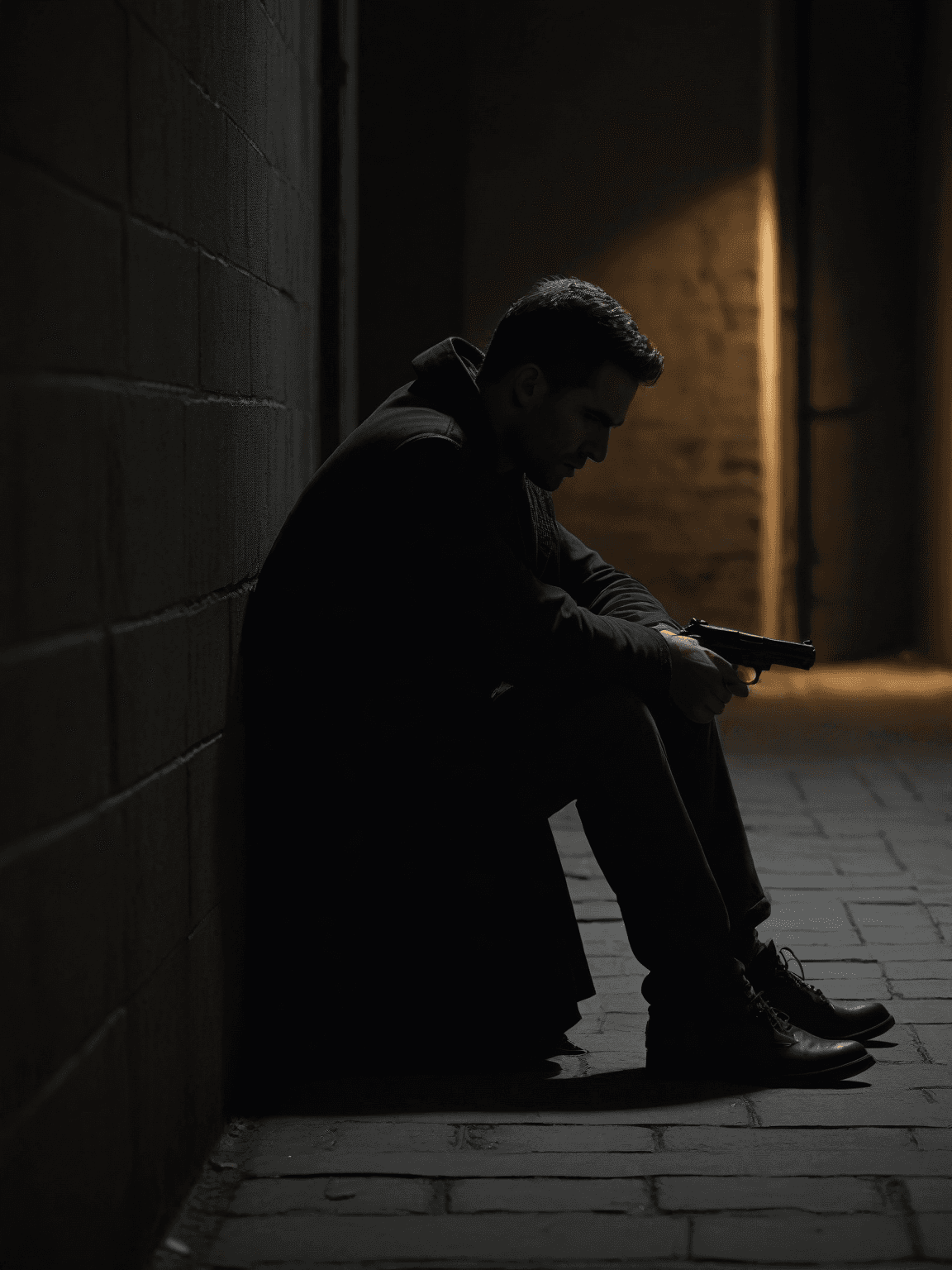 Thumbnail of Soldier in alley