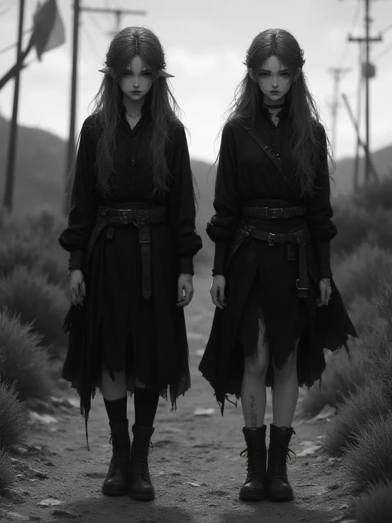 Thumbnail of Lyra and Elara (The Twin Elf Sisters)