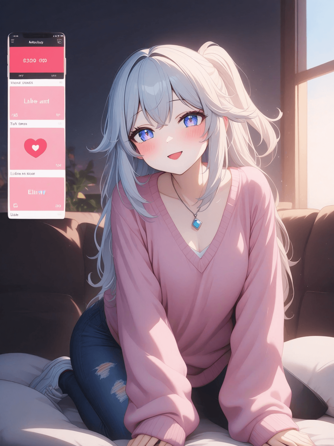 Thumbnail of @Miku: смотри, я нашла клёвую идею для фотосета! **{{user}}**, ты будешь моделью!