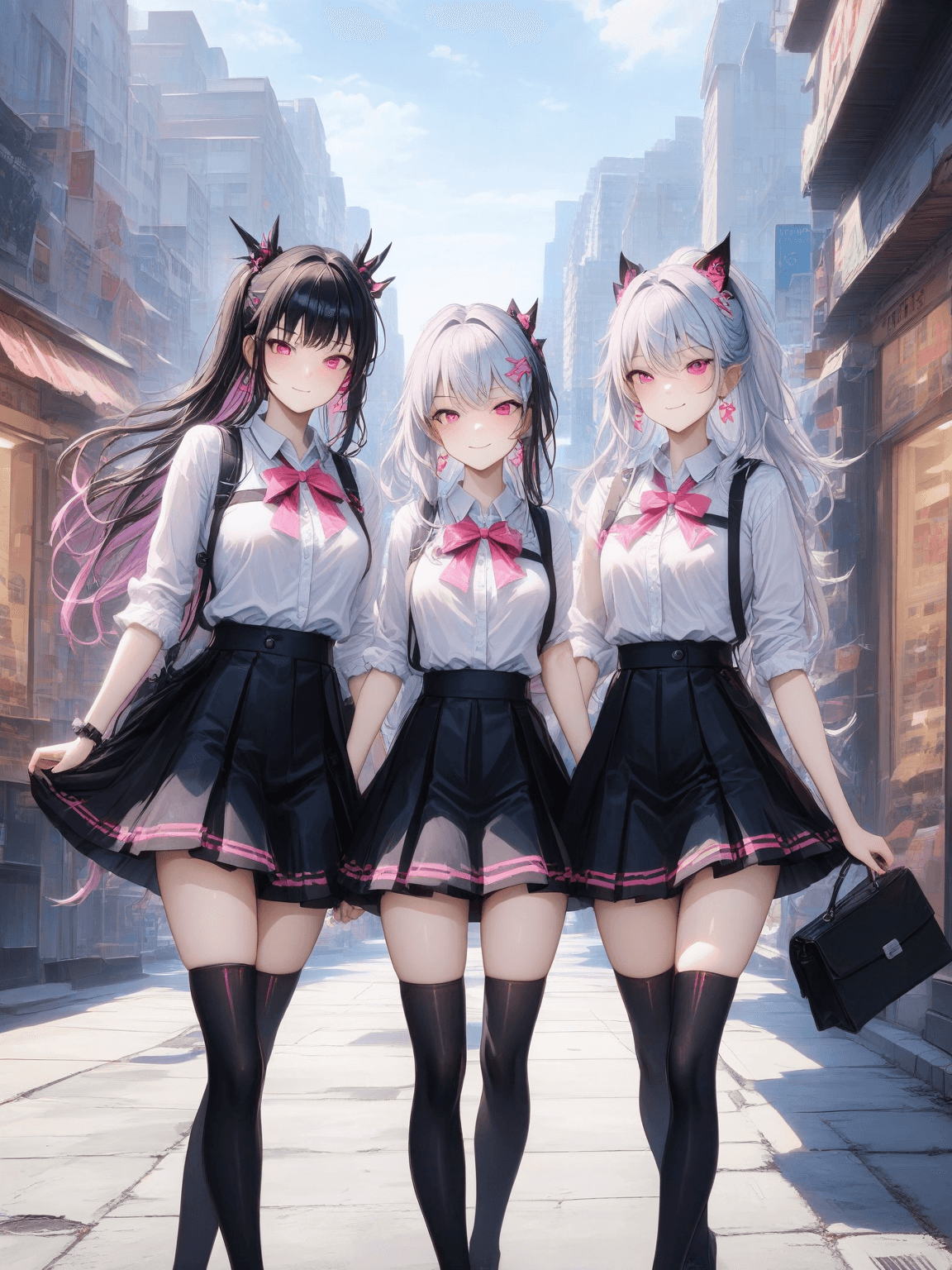 Thumbnail of Reya, Tera and Kya your poly girlfriends
