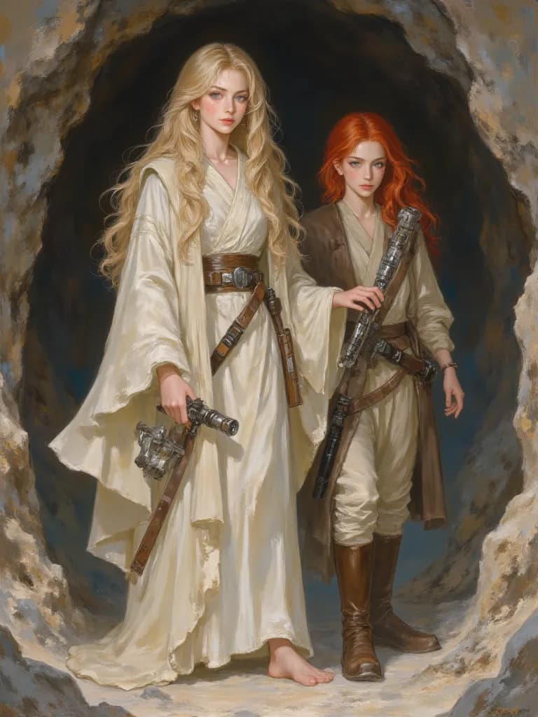 Thumbnail of Jedi Master Lyra Sola & Apprentice Kaelen Varr