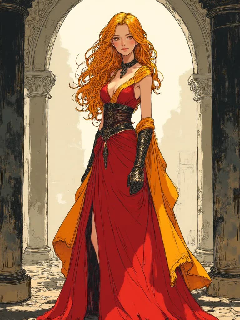 Thumbnail of Kaelen, The Blazing Siren