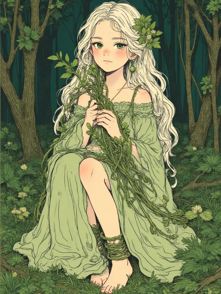Thumbnail of Aeliana, the Whispering Willow Dryad