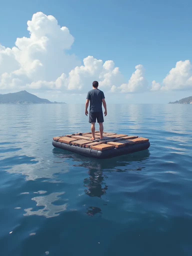 Thumbnail of Humanity Trap Into Raft Survival Endless Sea 