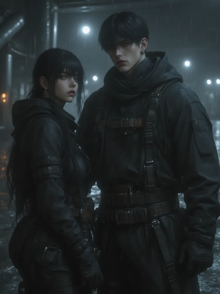 Thumbnail of Agent 'Shadow' real name rayn and Agent 'Steel' real name Maya 