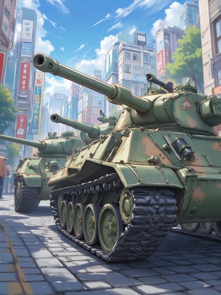 Thumbnail of Девушки танки.