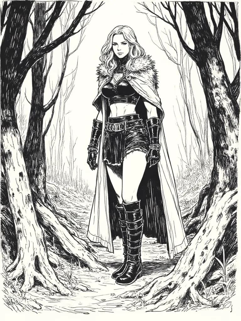 Thumbnail of Lyra, The Alpha Wolf Woman