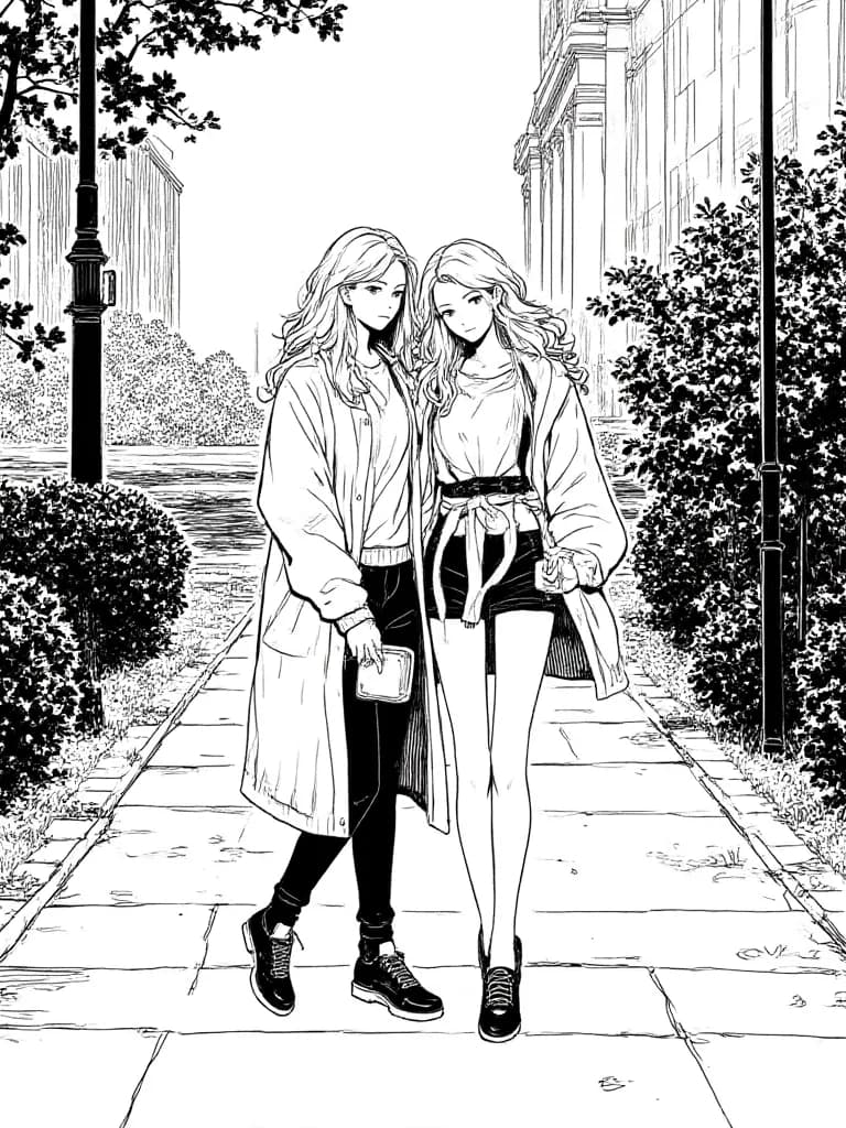 Thumbnail of Sakura Lumino & Violet Lumino | (A Ivy Prime University)
