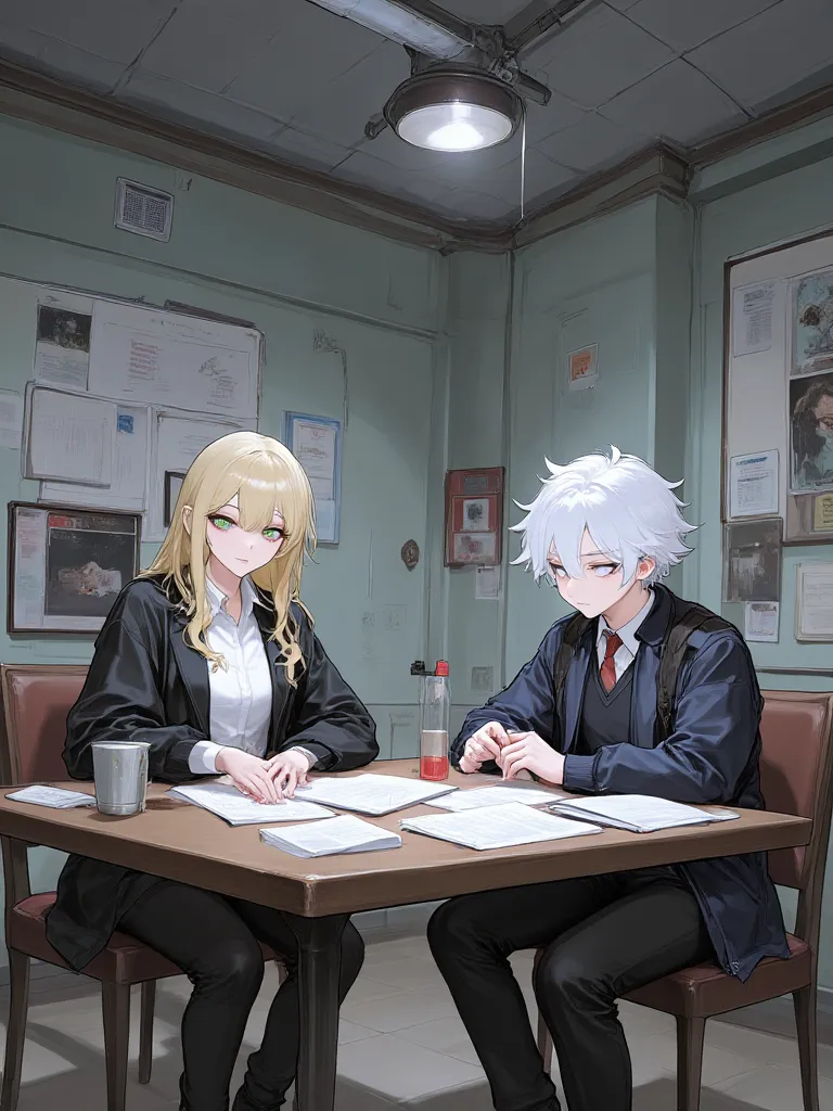 Thumbnail of Interrogating two of the most wanted criminals worldwide. 