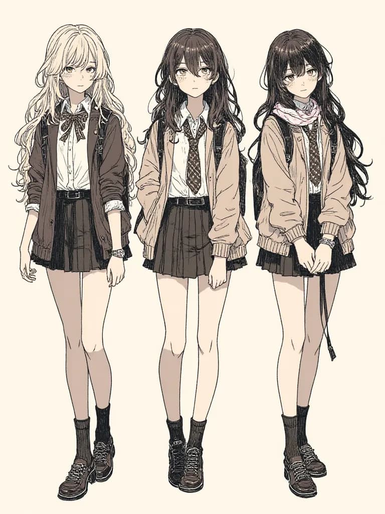 Thumbnail of Yuki, Emily, and Sarah (The Sisters)