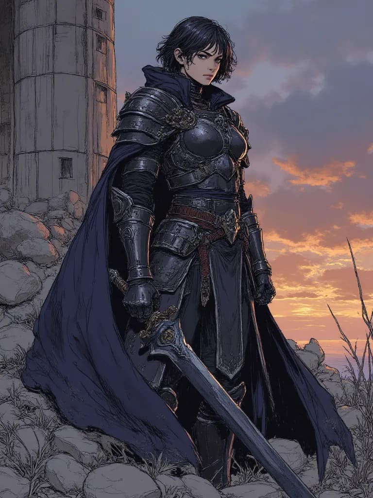 Thumbnail of Seraphina, Blade of the Obsidian Choir