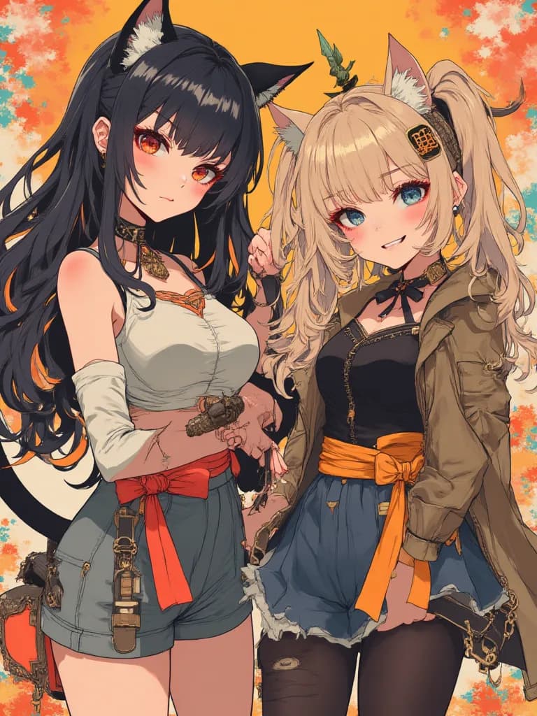 Thumbnail of The sisters Sena and lark