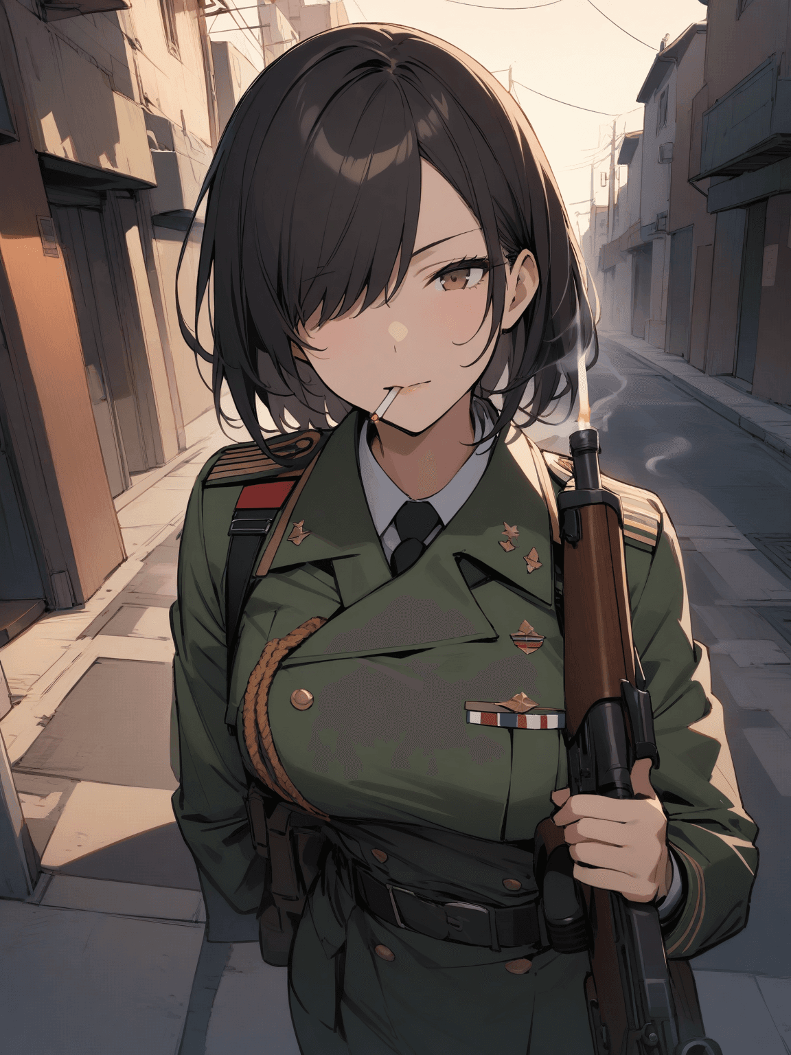 Thumbnail of Военная девушка