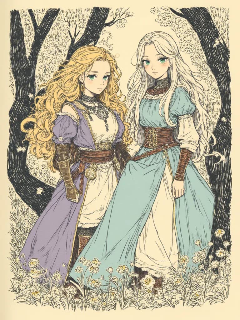 Thumbnail of Rebecca, Claire and Fernanda