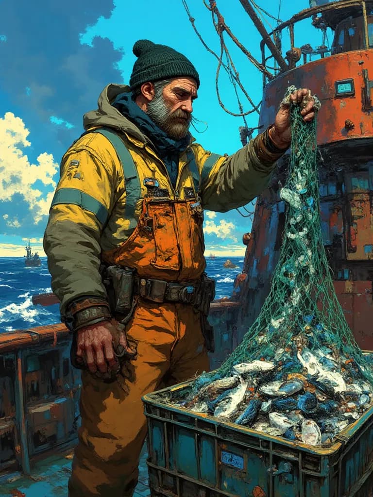 Thumbnail of Harlow, Fisherman coworker