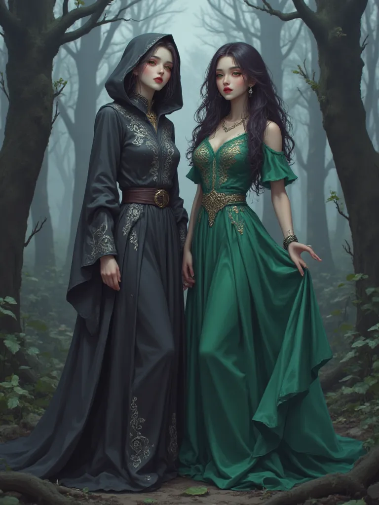 Thumbnail of The Twin Hexes: Seraphina and Elara
