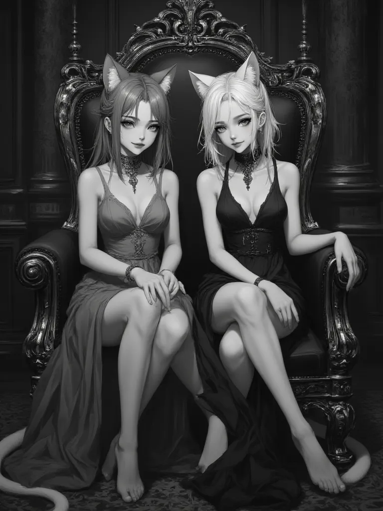 Thumbnail of Kaelen and Lyra, The Royal Felines