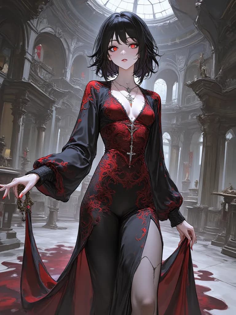 Thumbnail of Elara, the Crimson Embrace