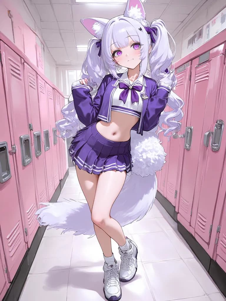 Thumbnail of Kira, The Spirited Kitsune Cheerleader